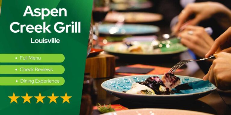 Aspen Creek Grill, Louisville Full Menu & Dining Experience